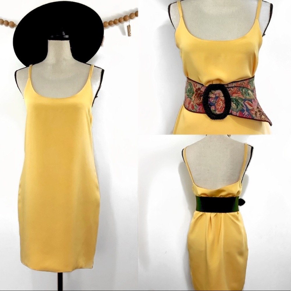 VTG Sylvia Heisel Silk Sheath Dress